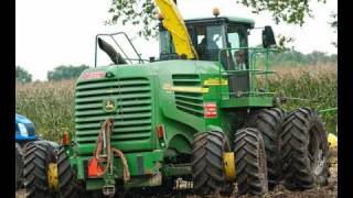 Grefelman met John Deere 7400 dubbellucht  Trekkerwebnl [upl. by Danielson]