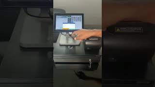 Computer software sales and service thermal printer cash drawer trendingshorts [upl. by Suissac536]