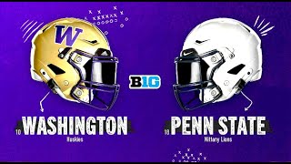 Live Streaming College Football 25 Dynasty Mode  Washington Huskies Vs Penn State [upl. by Anerrol]