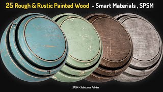 Rough amp Rustic Painted Wood Smart Materials [upl. by Yrohcaz]