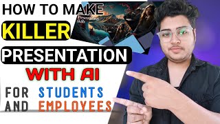 How to make presentation with AI  life easy with AI  Professional PPT maker  presentation [upl. by Millard]