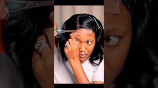 4x4 Closure Wig Install hairstyle [upl. by Cynthla]