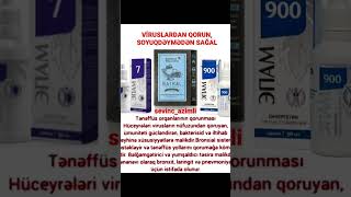 Viruslardan qorun soyuqdəymədən sağal 0505807899 sadəcə watsapla kəşfet siberianwellness baki [upl. by Llebyram567]