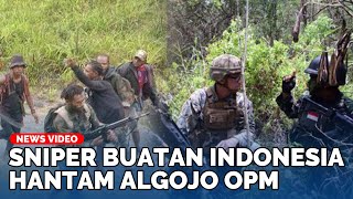 TANK TAK BERDAYA Sniper Kostrad Hantam 2 OPM Egianus Kogoya Cemas Tewas di Tempat [upl. by Tepper]