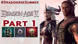 Sai Plays Dragon Age 2  Part 1 [upl. by Attinahs]