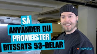 SÅ ANVÄNDER DU PROMEISTER BITSSATS [upl. by Nodnarg318]