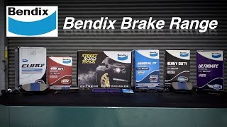 Bendix Range of Brake Pads [upl. by Assilav]