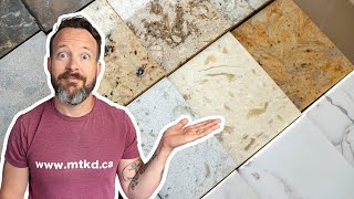 QUARTZ vs GRANITE  How To Choose A Countertop in 2023 [upl. by Ybrik]