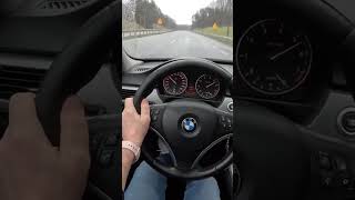 BMW 3 E90 316I 122HP Acceleration [upl. by Sheffy]