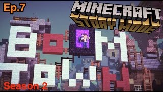 Minecraft story mode Boom town Ep7 [upl. by Mallon]