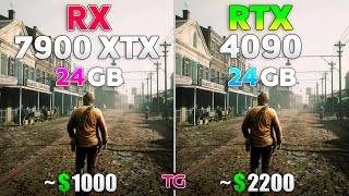 RX 7900 XTX vs RTX 4090  Test in 9 Games [upl. by Ahsyat]