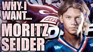 Why I Want Moritz Seider  HUGE RIGHTHANDED DEFENCEMAN Canucks 2019 NHL Entry Draft  Report [upl. by Lee681]