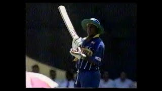 SRI LANKA v KENYA WORLD CUP CRICKET ODI 28 KANDY MARCH 6 1996 ARAVINDA De SILVA ARJUNA RANATUNGA [upl. by Neerbas]