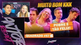 IMPROVÁVEL  QUADRADO 57  REACT EM CASAL [upl. by Bianka125]