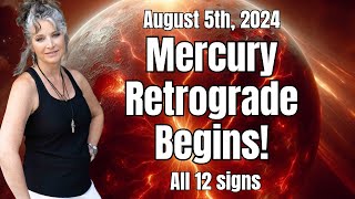 KEY DATES FOR MERCURY RETROGRADE All 12 Signs [upl. by Noitsirhc]