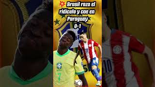 🇵🇾 ¡Paraguay Sorprende ⚽ Brasil Cae 10 en Eliminatorias Mundial 2026 😱 [upl. by Zindman78]