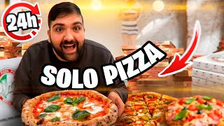 MANGIO SOLO PIZZA PER 24 ORE 🍕 [upl. by Yacano]