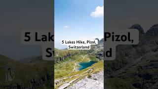 5 Lakes Hike Pizol Switzerland [upl. by Ecilahs]