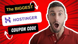 Hostinger Coupon Code💲Hostinger Black Friday Sale 2024💲Hostinger Deal [upl. by Annaitsirk]