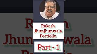 Rakesh Jhunjhunwala Portfolio Part1 titancompany Titan company limited share latest update [upl. by Retnuh]