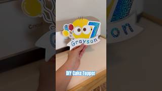 DIY Cake Topper caketopper diycraft [upl. by Yreneh]