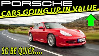 7 Porsche cars going UP in value 👆££  Great Porsche Price Bargain News Porsche UK [upl. by Mak]