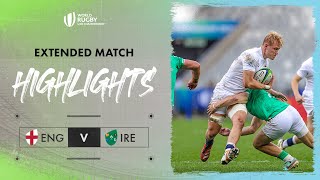 SENSATIONAL Semi Final  England v Ireland  World Rugby U20 Championship 2024 Extended Highlights [upl. by Rosy247]