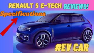 Renault 5 ETech review amp specificationsvalley moto velog [upl. by Pruter79]