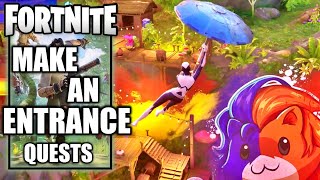 Fortnite – Make an Entrance Summer Escape Quests Week 5  Chapter 4 Season 3 [upl. by Assirac322]