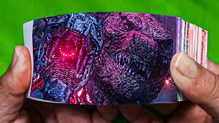 Godzilla Vs Kong Vs Mechagodzilla Flipbook [upl. by Darrel]