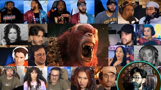 Kong Vs Scar King Fight Scene Reaction Mashup  Shimo  Godzilla X Kong The New Empire [upl. by Almat]