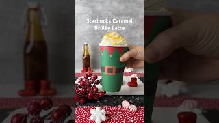 Starbucks Caramel Brûlée Latte  AT HOME RECIPE [upl. by Askwith308]