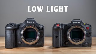 Canon R5 II vs R5C  Low Light [upl. by Akirre]