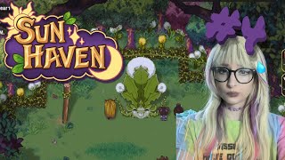 ✰ Evy Plays ✰ Sun Haven ✰ USING CHILDREN TO DEFEATE THE VINE MONSTER✰ 4 [upl. by Ashil]