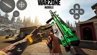 STUNNING GRAPHICS ON WARZONE MOBILE ANDROID GAMEPLAY [upl. by Cornelle]