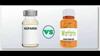 Hematology  Heparin 🆚 Warfarin Anticoagulants [upl. by Elbring]