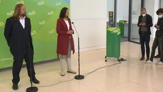 Grüne Noch kein Termin für Treffen mit der Union nächste Woche  AFP [upl. by Anatnas]