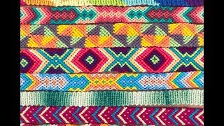 3 Easy DIY Friendship Bracelets for beginners and kids  Twist Wrap Braid Aztec How To [upl. by Eugenia]