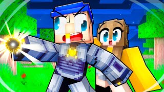 Playing as a PROTECTIVE ROBOT in Minecraft [upl. by Goldshlag584]