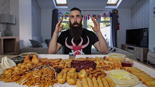 THE BIGGEST CHINESE MUNCH BOX IN THE UNIVERSE  BeardMeatsFood [upl. by Lledor]