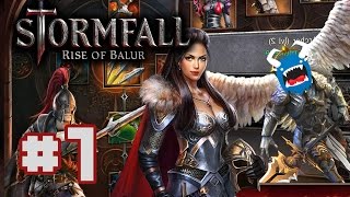 Stormfall Rise of Balur  1  Face Stabbing Dwarves Lets Play [upl. by Sumaes]