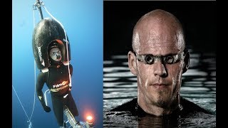 214m 702ft DEEPEST FREEDIVING EVER  Herbert Nitsch World Record No limits Extreme Diving Apnea [upl. by Perkoff]