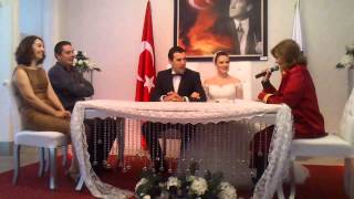 Ceren amp Emre Nikah Töreni [upl. by Maida]