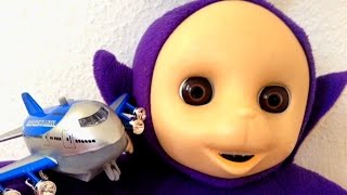 Teletubbies and Airplane kids toys with sound تلتبيز [upl. by Aniral495]