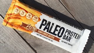 Paleo Protein Bars® Review 20g Egg White Protein 4 Ingredients By Julian Bakery [upl. by Ragland602]