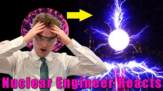 Nuclear Engineer Reacts to Styropyros DIY Overclocked Plasma Globe  2500 to Over 1 MILLION Volts [upl. by Anuahsal]