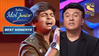 quotSandese Aate Hainquot पर Anmol की आवाज़ सुनकर Anu जी हुए हैरान Indian Idol Junior Best Moments [upl. by Moira]