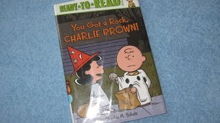 Peanuts  You Got A Rock Charlie Brown Childrens Read Aloud Story Book For Kids By Schulz [upl. by Ayaj]