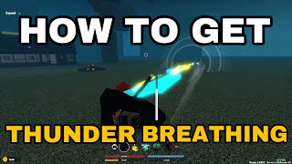 HOW TO GET THUNDER BREATHING  DemonFall [upl. by Ennahgem]