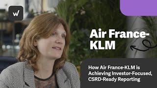 Air FranceKLM Achieves InvestorFocused CSRDReady Reporting [upl. by Kal]